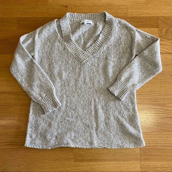 Revolve John + Jenn Molly Alpaca Cozy Cutout V Neck Career Minimalist Pr… - Picture 2 of 6